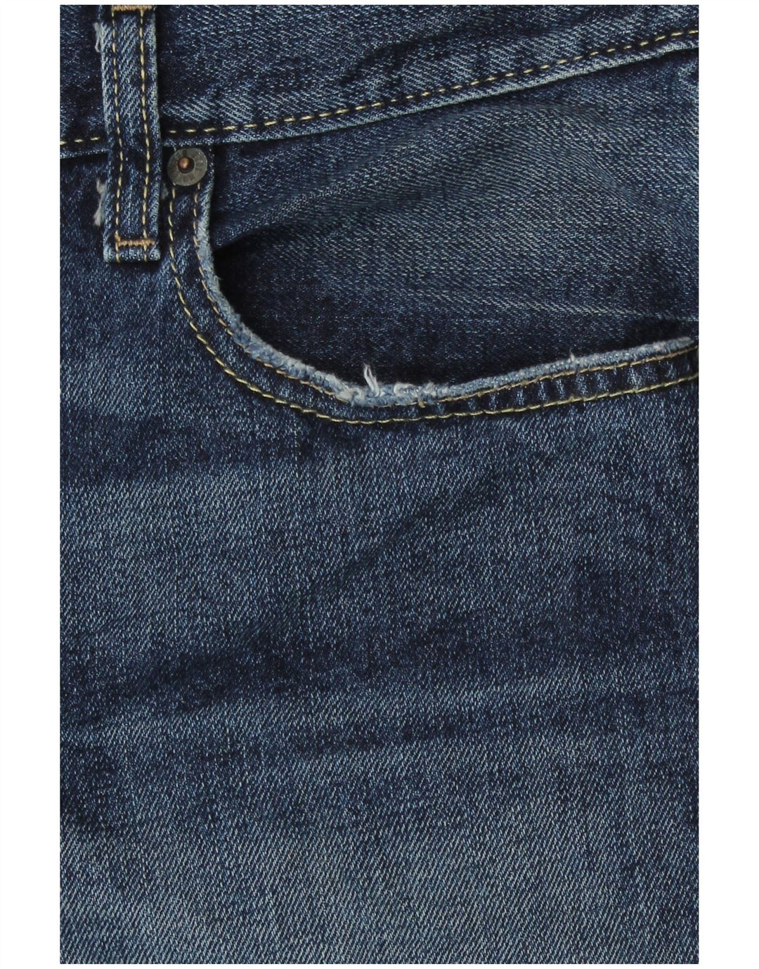Vaqueros Hollister Hombre Bootcut W38 L30 Algodón Azul Marino