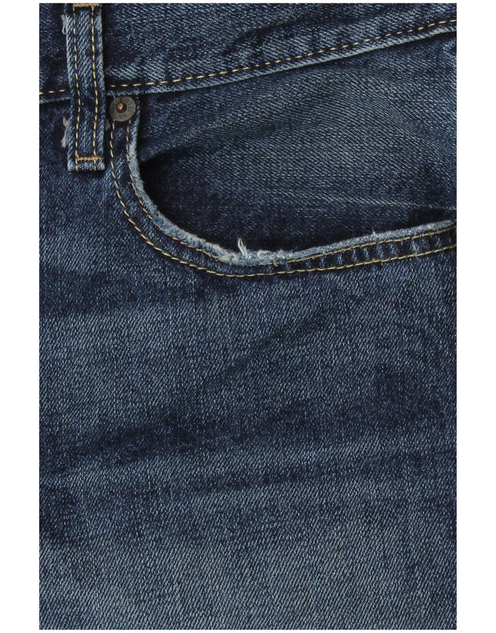 Vaqueros Hollister Hombre Bootcut W38 L30 Algodón Azul Marino