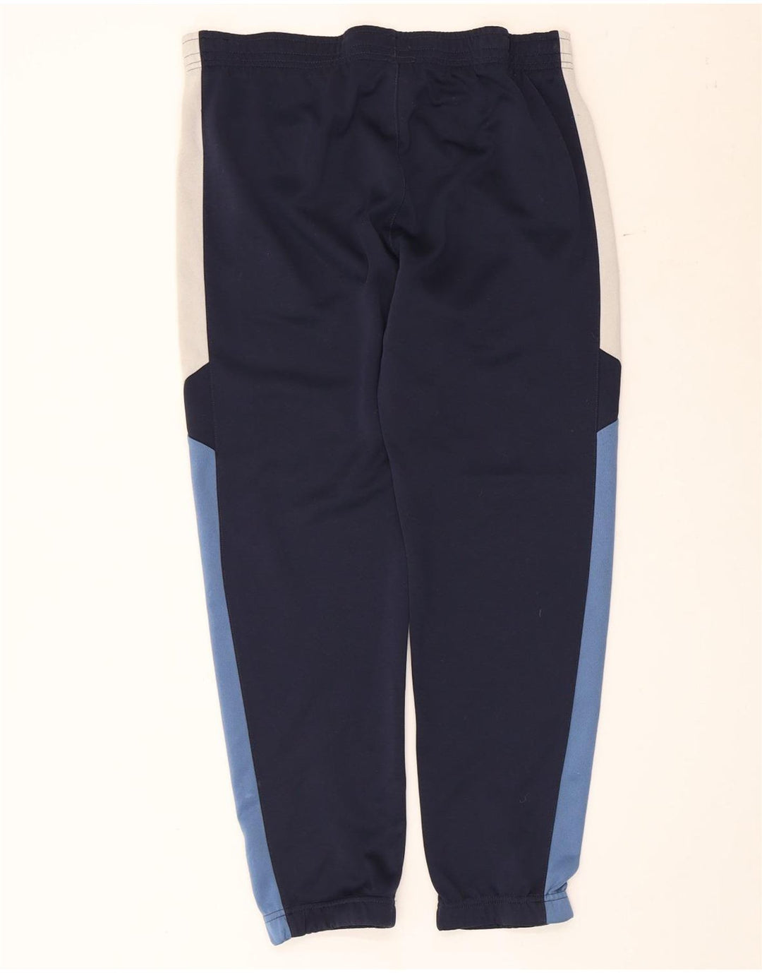 Nike Pantalones de chándal para hombre Joggers Small Azul marino Colorblock Poliéster