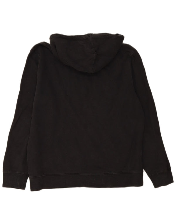 Levi's Mens Graphic Hoodie Jumper Large Black Cotton