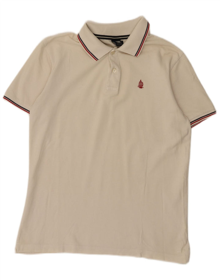 Marina Yachting Polo Hombre Algodón Blanco Mediano