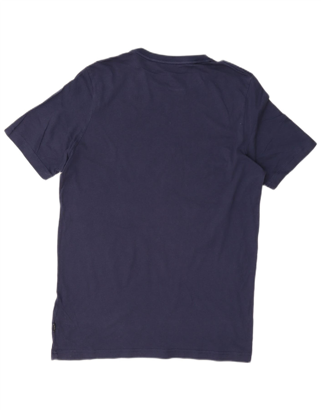 Camiseta Puma Hombre Graphic Top Medium Azul Marino Algodón