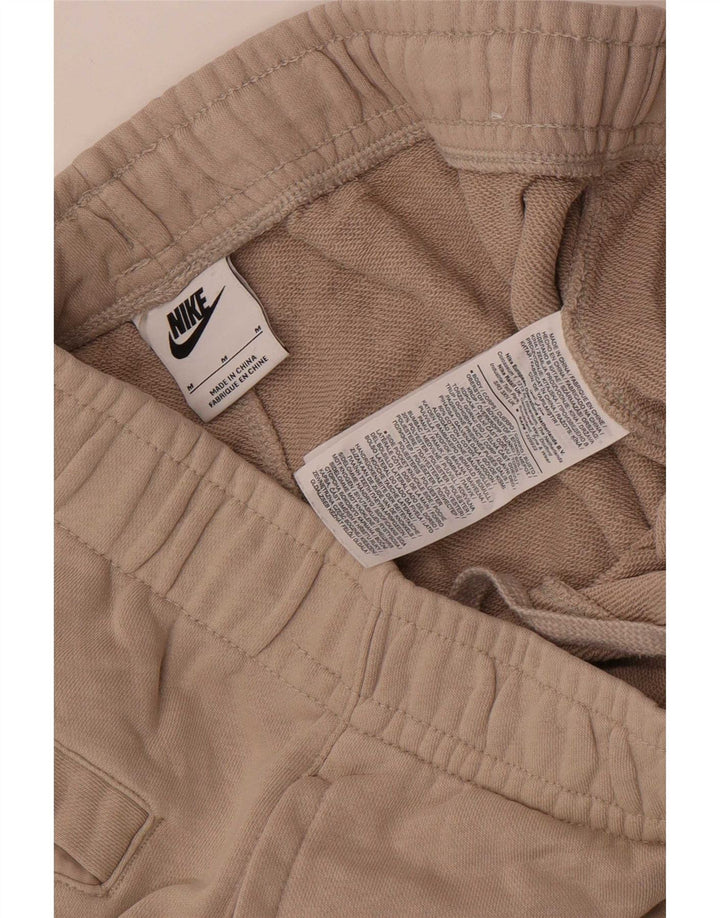 Pantalón De Chándal Nike Hombre Beige Medio Algodón