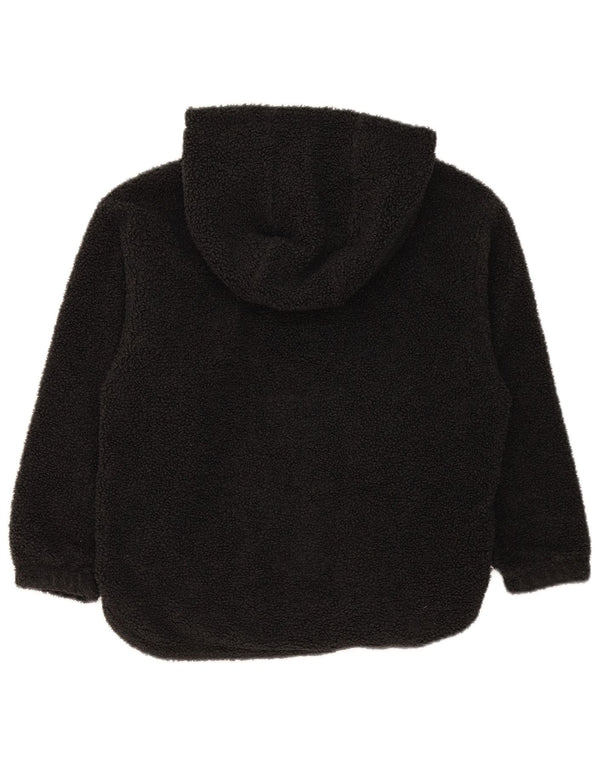 Nike Mujer Therma-Fit Fleece Sudadera con capucha Jumper UK 44 Mediano Negro Poliéster