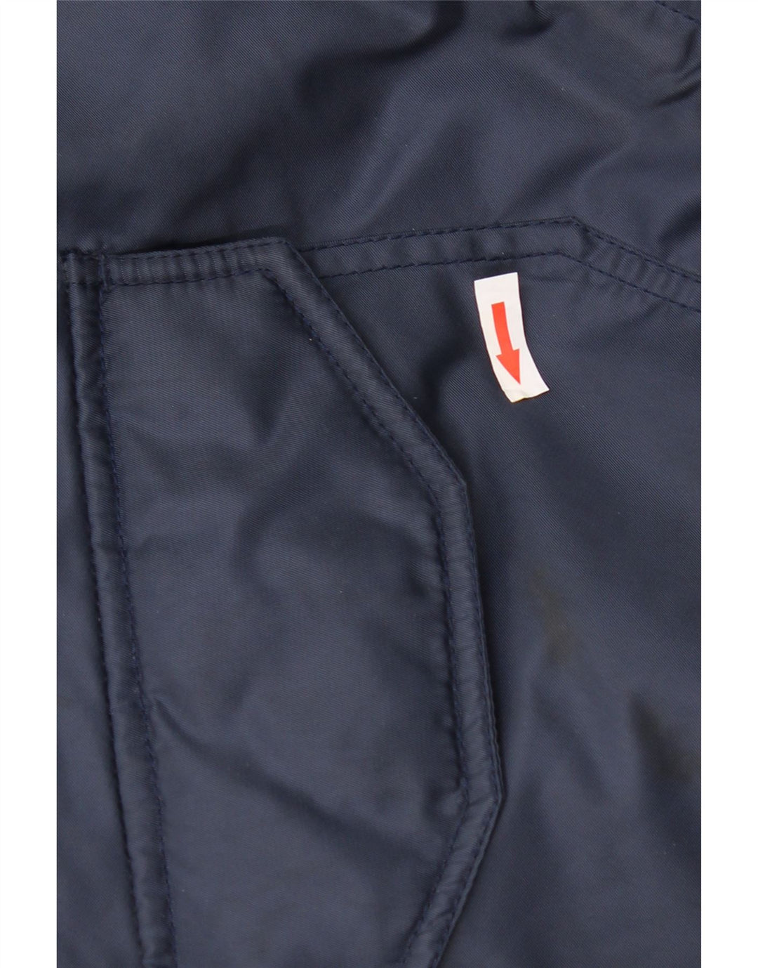 New Roads Chaqueta Bomber para Hombre UK 44 2XL Azul Marino Poliamida