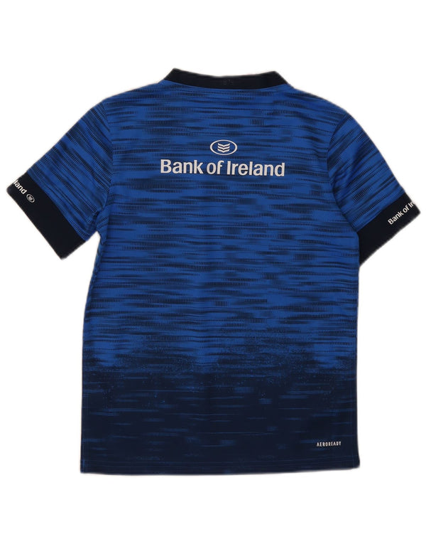 Adidas Camiseta gráfica Leinster Rugby para niños 11-12 años Azul Colorblock