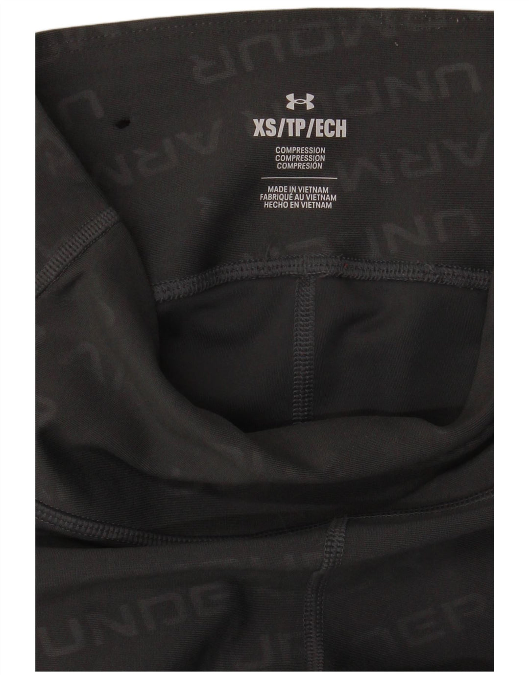 Under Armour Leggings gráficos de compresión para mujer UK 6 XS Gris