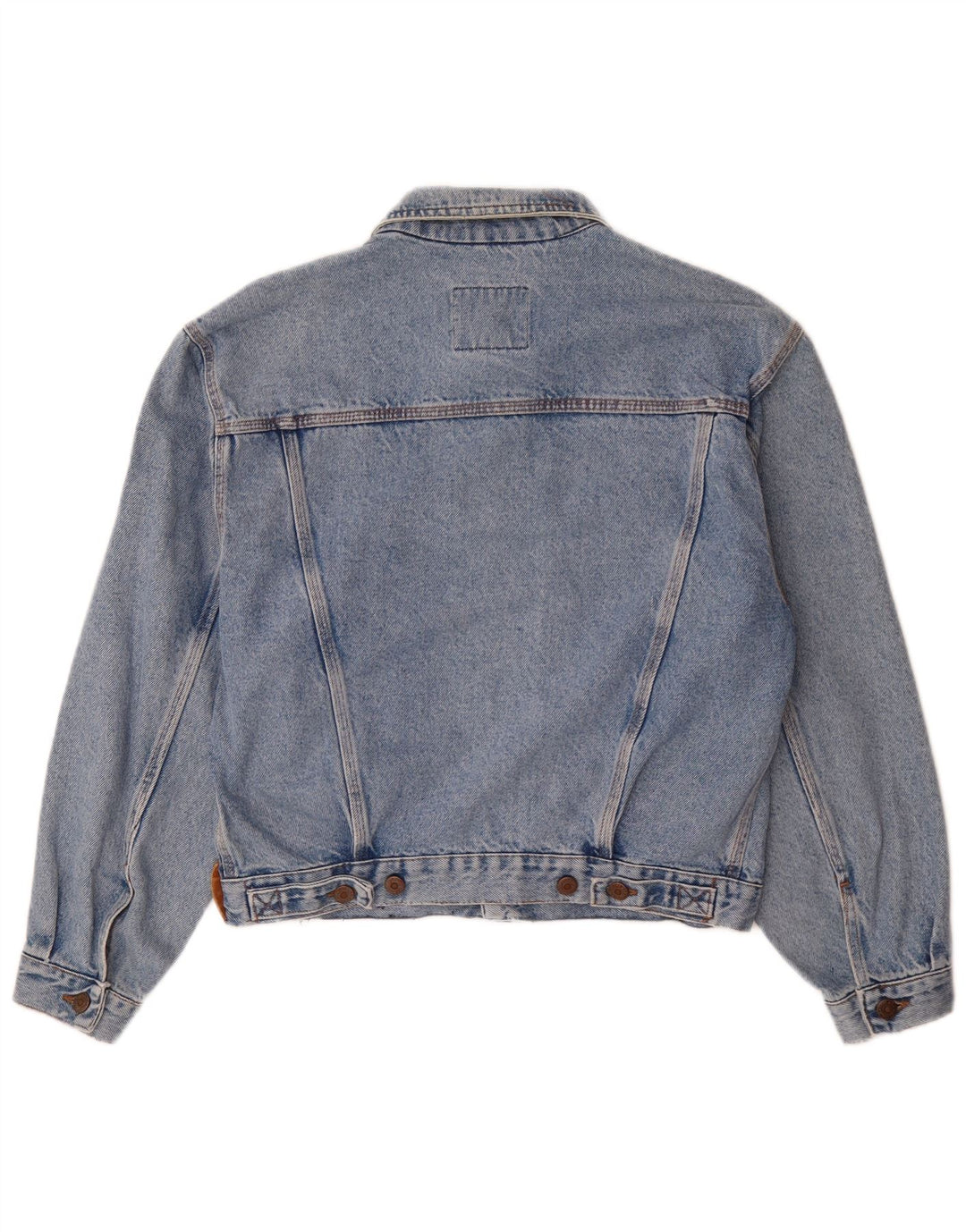 Uniforme Hombre Tipo A-1 Chaqueta Vaquera UK 38 Azul Medio