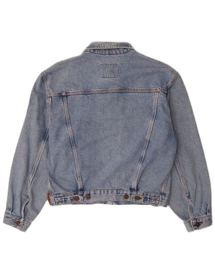 Uniforme Hombre Tipo A-1 Chaqueta Vaquera UK 38 Azul Medio