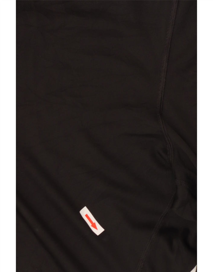 Russell Athletic - Pantalones cortos deportivos para hombre (poliéster), color negro