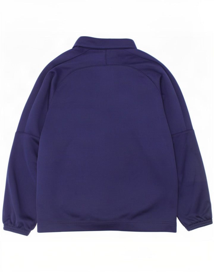 Puma Chaqueta Chándal Niña 7-8 Años Azul Marino Poliéster
