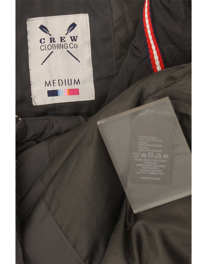 Crew Clothing Chaleco acolchado para hombre ES 38 Poliéster gris medio