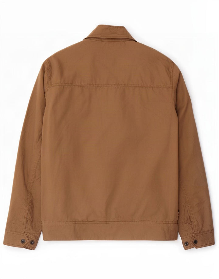 Joules Chaqueta Bomber para Hombre Reino Unido 40 Grande Algodón Beige