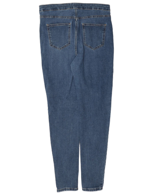 Marks & Spencer Vaqueros súper ajustados para mujer UK 14 Large W32 L30 Algodón azul