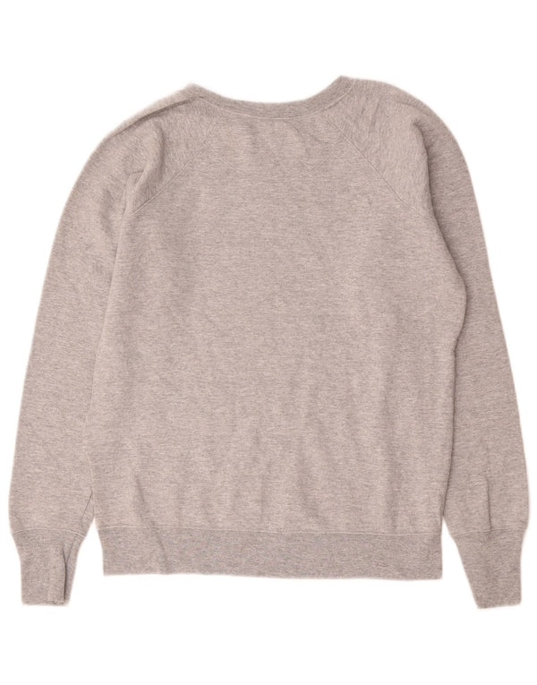 Champion Mens Graphic Sweatshirt Jumper Small Grey Cotton