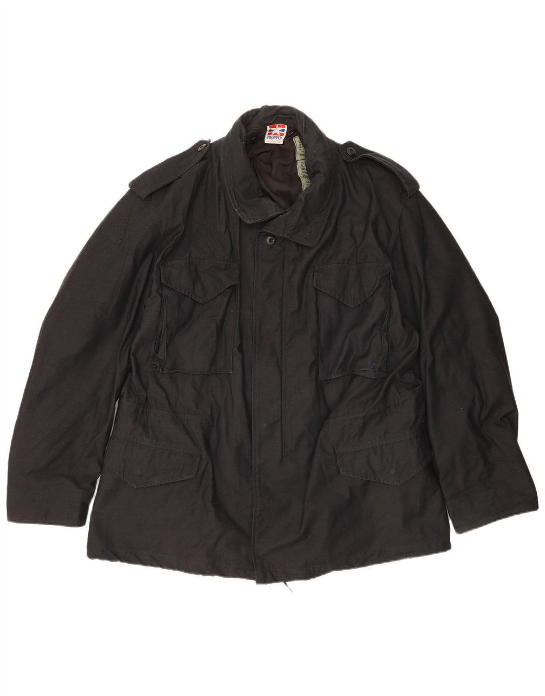Propper Chaqueta militar para hombre UK 40 Large Nylon negro