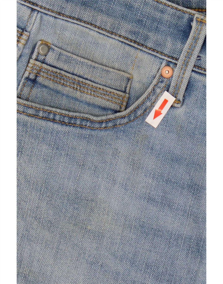 Jack & Jones Mens Shorts De Mezclilla Pequeño W29 Algodón Azul