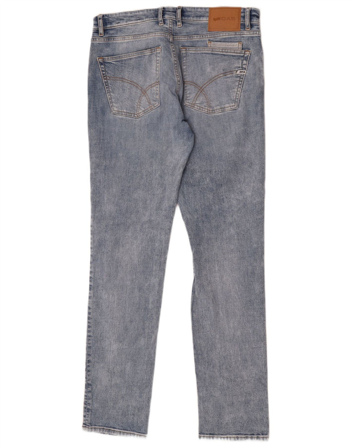 Vaqueros ajustados para hombre Gas W33 L32 Algodón azul
