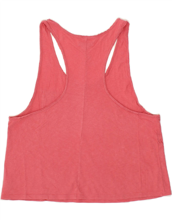 AMERICAN EAGLE Womens Crop Vest Top UK 16 Large Pink Cotton Vintage American Eagle and Second-Hand American Eagle from Messina Hembry 
