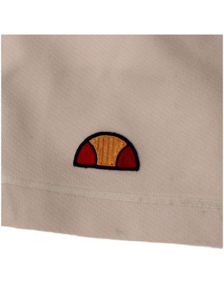 ELLESSE Pantalones cortos chinos para mujer W30 Medium Off White