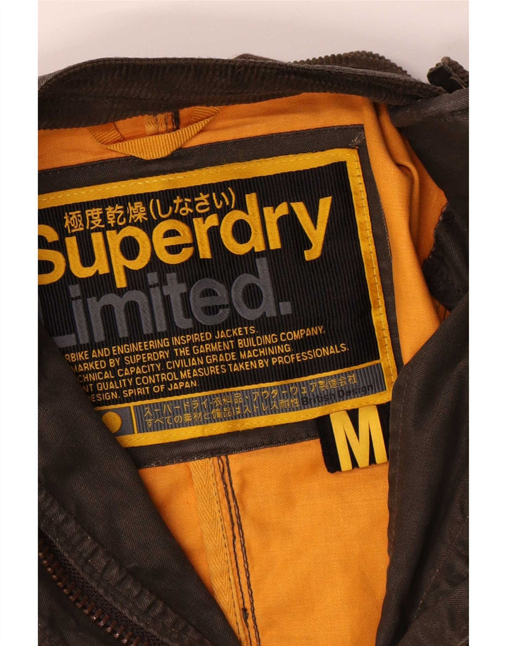 Superdry Chaqueta Bomber para Mujer UK 44 Marrón Medio