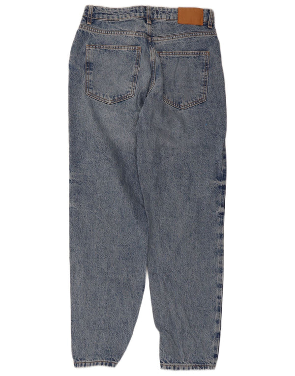 Zara Vaqueros Cónicos Para Mujer EU 36 XS W26 L29 Azul