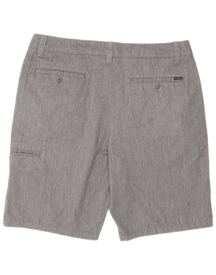 O'Neill Pantalones cortos cargo de ajuste relajado para hombre W36 Poliéster gris grande