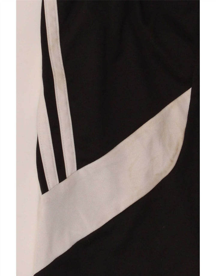 Adidas Mens Climalite Sport Shorts Grande Negro Colorblock Poliéster