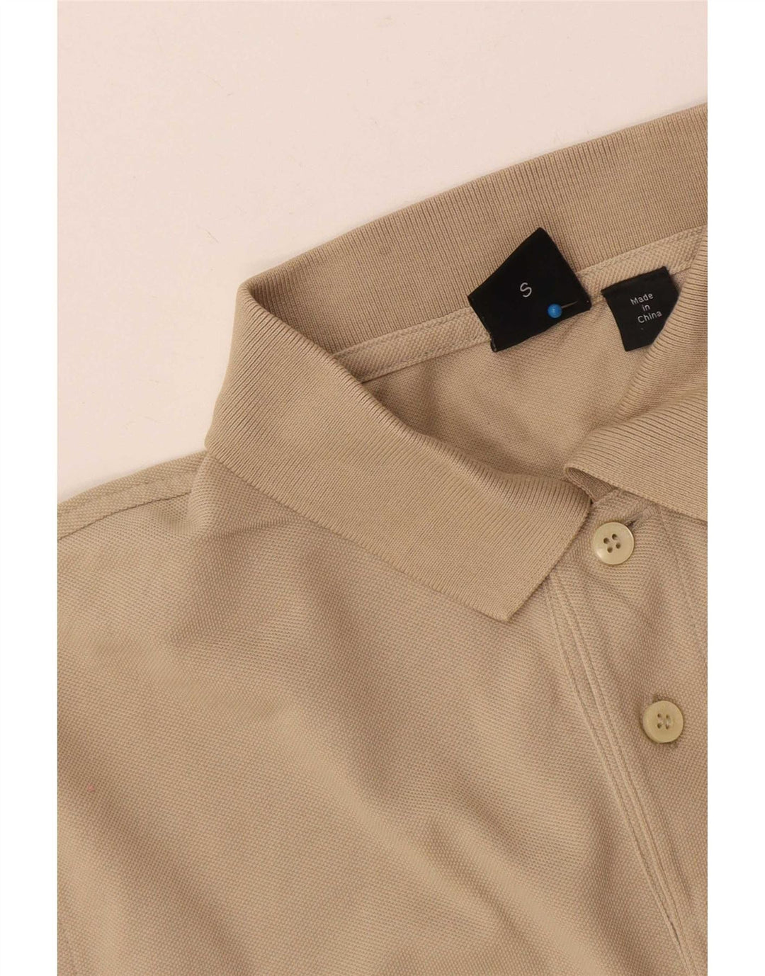 Polo Hugo Boss Hombre Pequeño Algodón Beige
