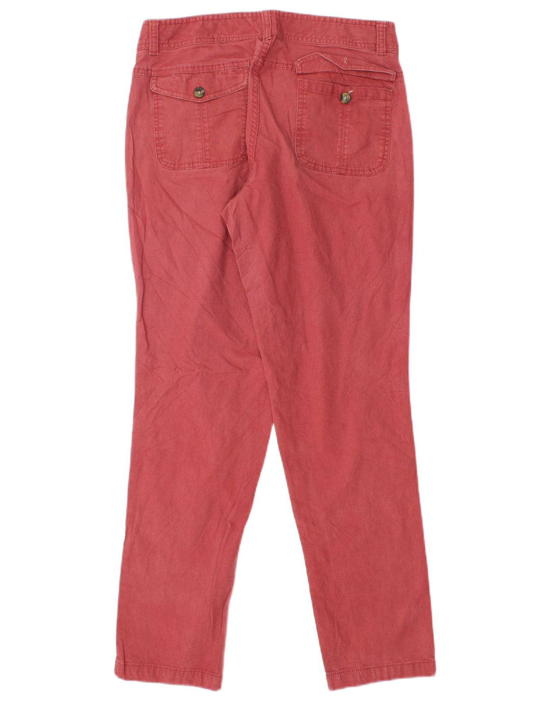 DOCKERS Pantalones chinos delgados para mujer US 6 Medium W30 L30 Algodón rosa