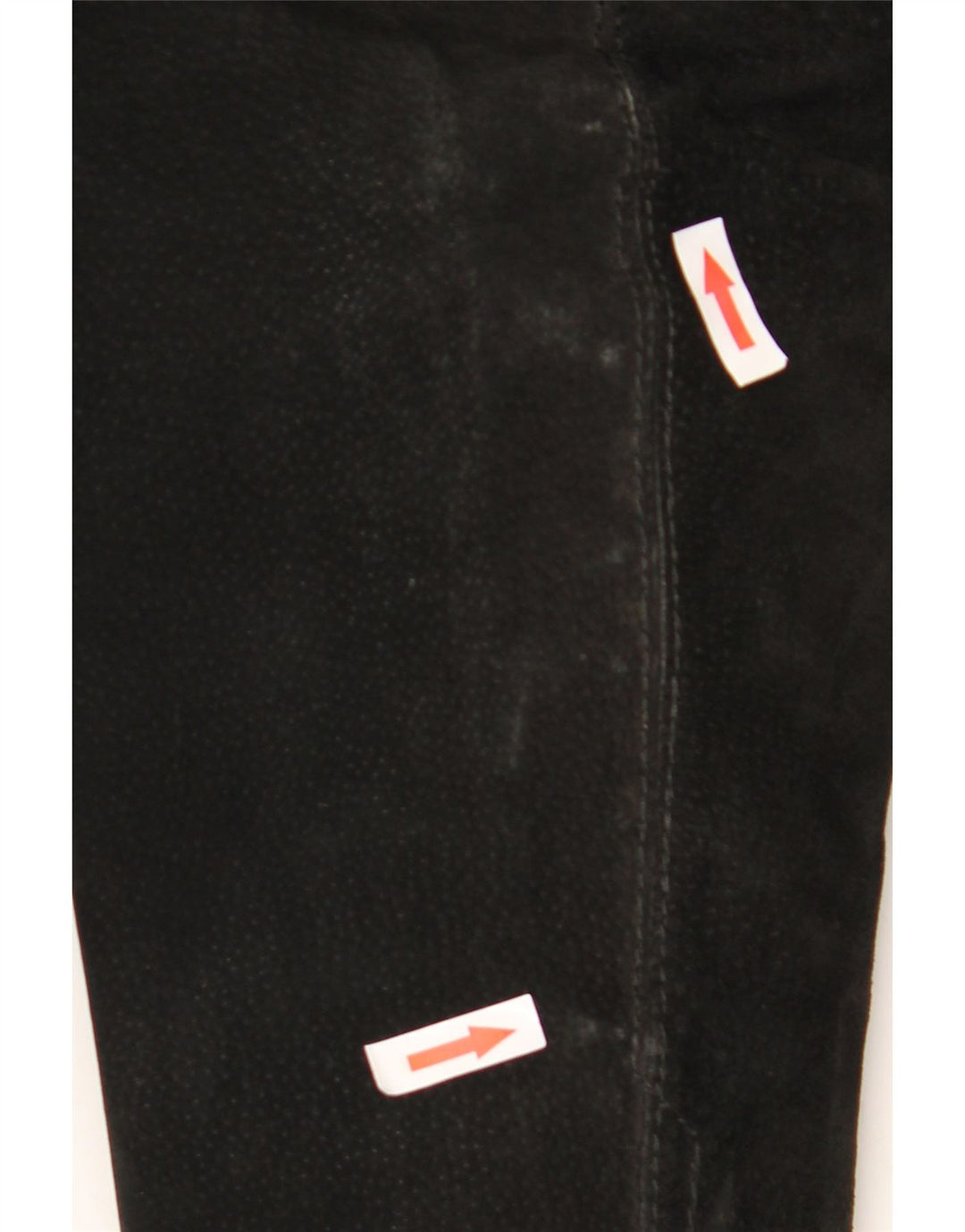 Vintage hombres 3 botones ante Blazer chaqueta Reino Unido 38 medio negro