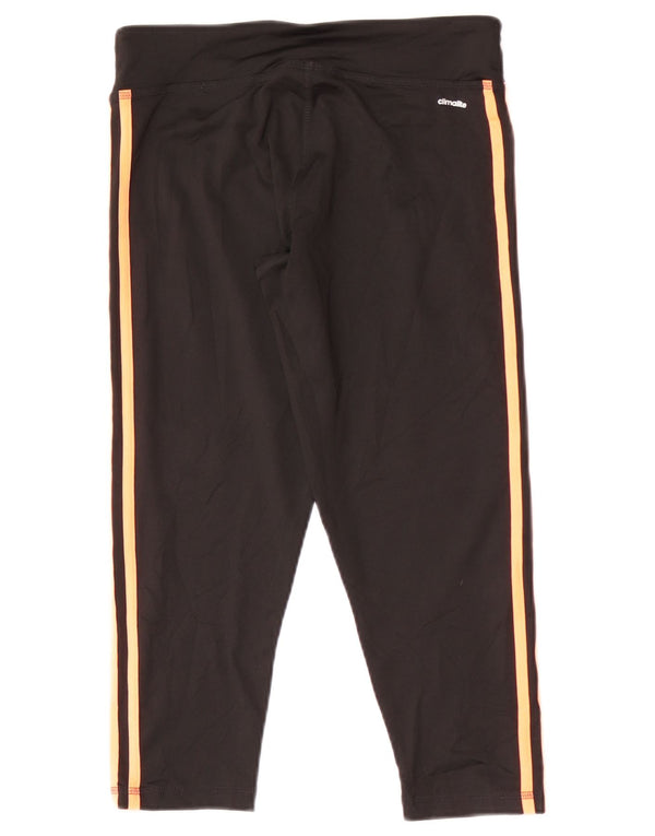 Adidas Leggings Capri para Mujer Reino Unido 12 Mediano Negro Deportes