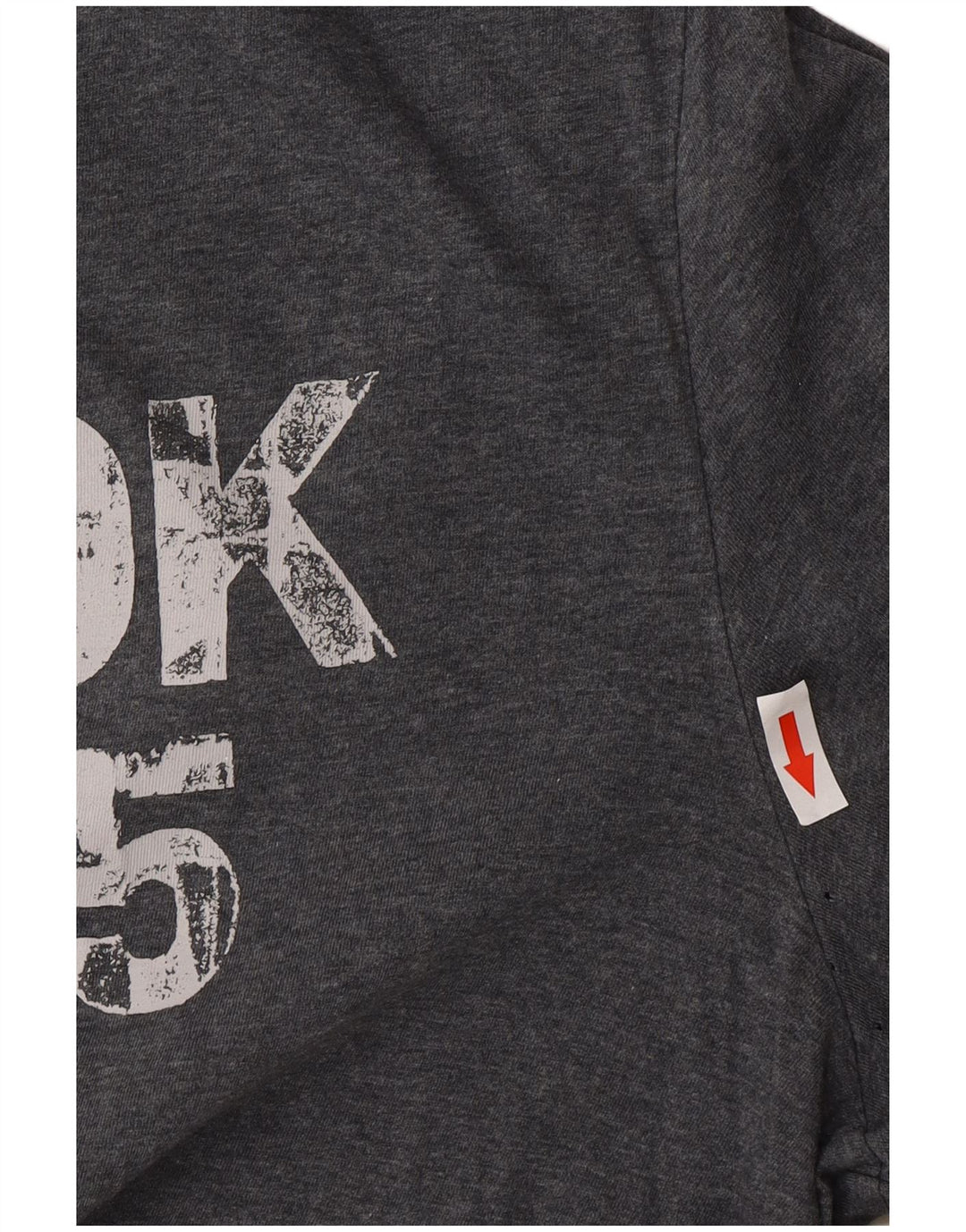 Reebok - Camiseta gráfica para hombre, talla grande, color gris