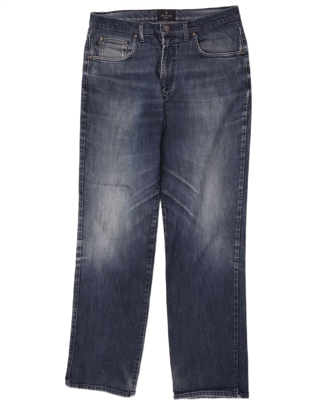 Vaqueros Trussardi Hombre Rectos W36 L32 Azul Algodón