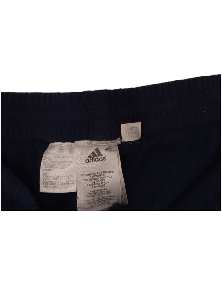 Adidas Hombre Pantalón Chándal Joggers XL Azul Marino Poliéster