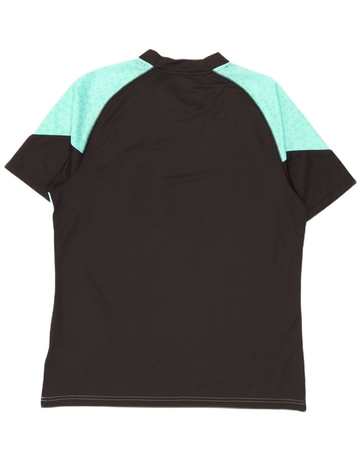 Camiseta Puma Hombre Top Large Turquesa Geométrico Poliéster
