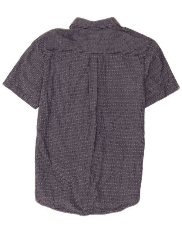 Camisa Vans Regular Fit De Manga Corta De Algodón Con Motivos Azules Pequeños
