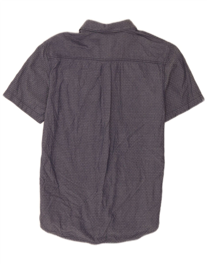 Camisa Vans Regular Fit De Manga Corta De Algodón Con Motivos Azules Pequeños