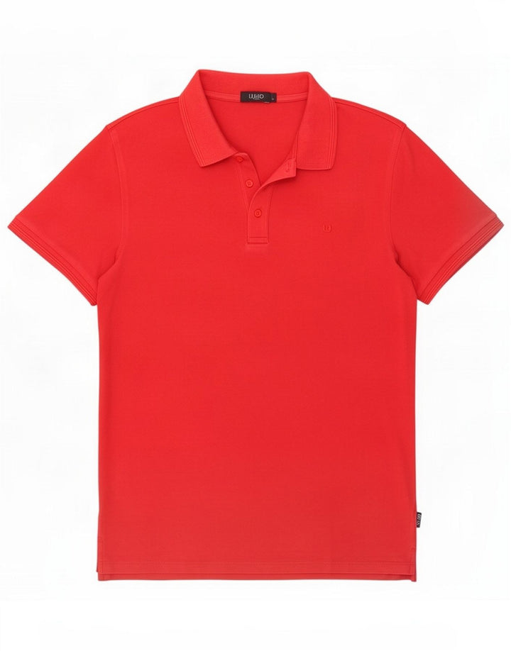 Polo Liu Jo Hombre Grande Rojo Algodón