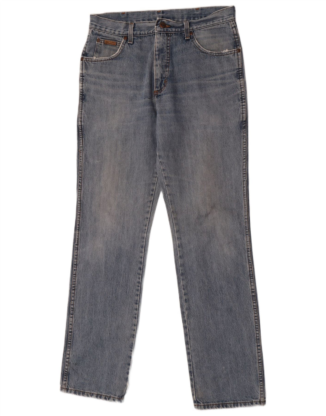 Wrangler Vaqueros rectos Texas para hombre W33 L34 Algodón azul