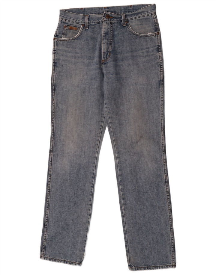 Wrangler Vaqueros rectos Texas para hombre W33 L34 Algodón azul