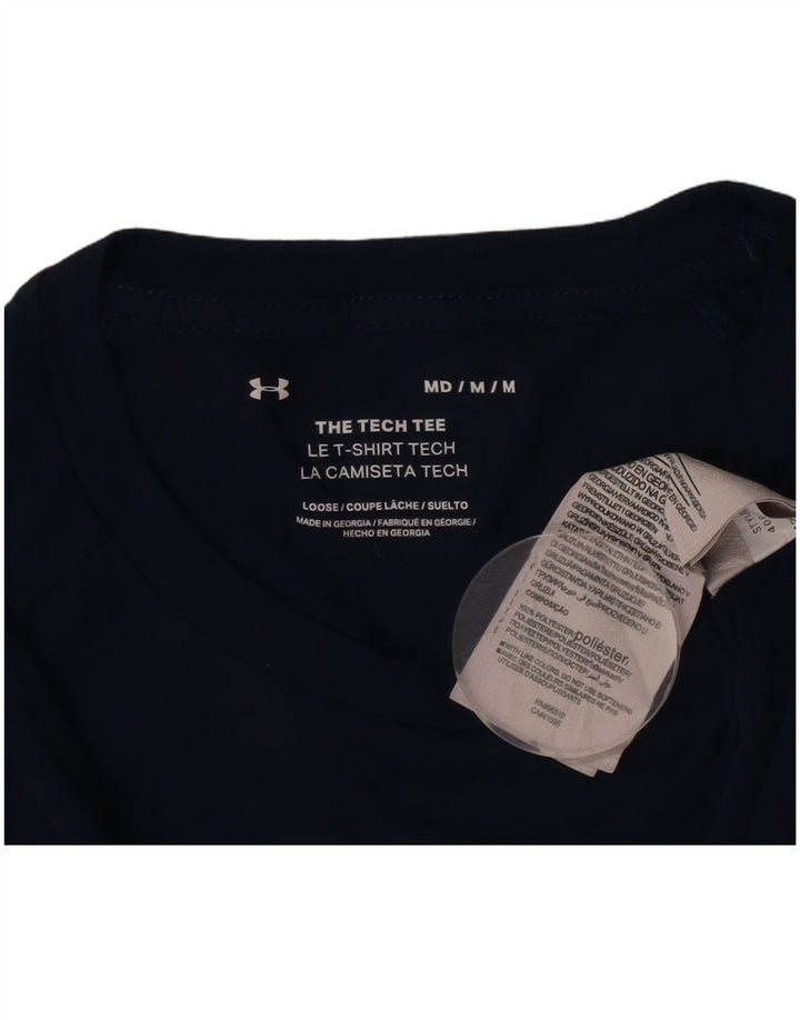 Camiseta Under Armour Hombre Top Medium Azul Marino Poliéster
