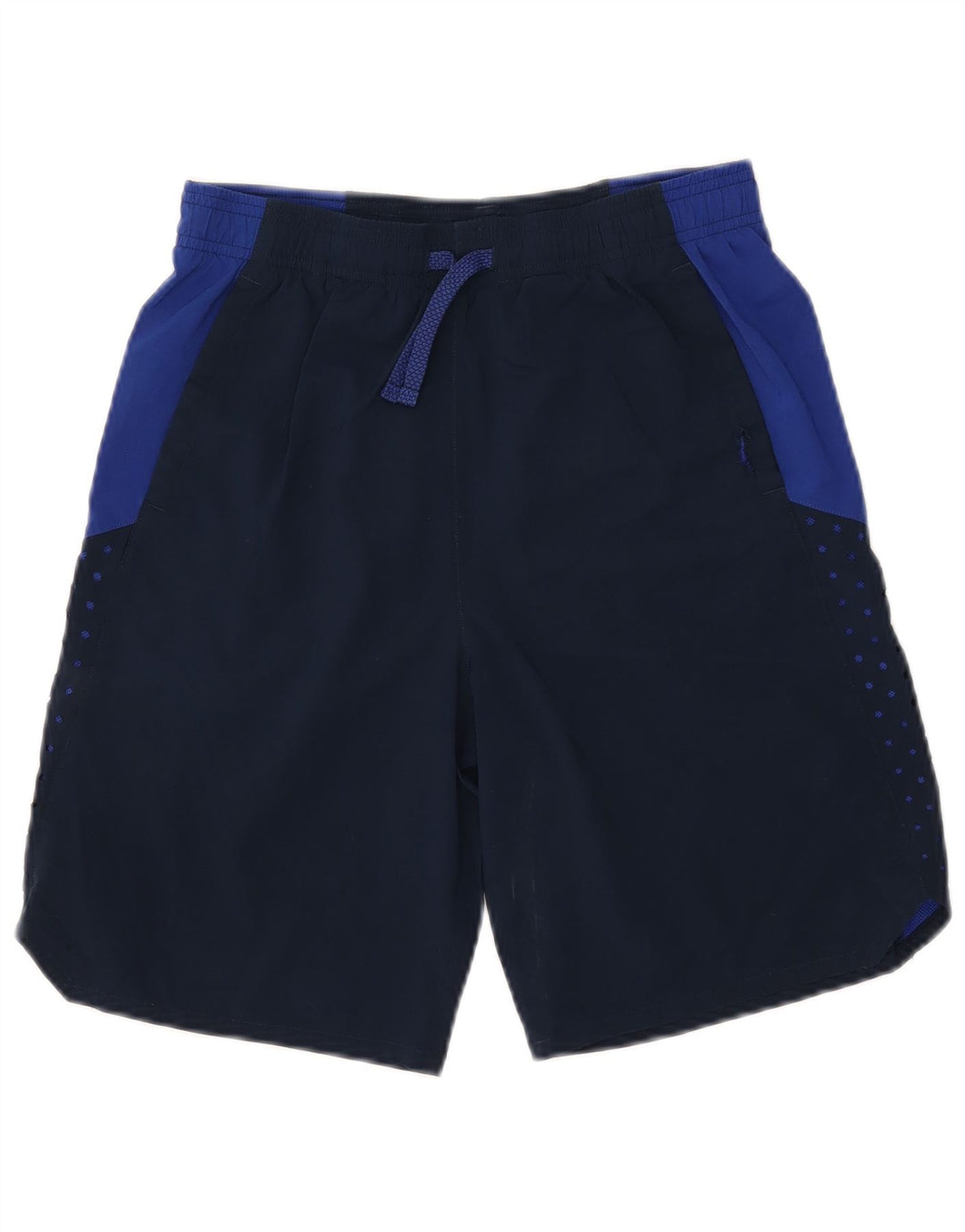 UNDER ARMOUR Pantalones cortos deportivos Heat Gear para niños 11-12 años Grande Azul marino