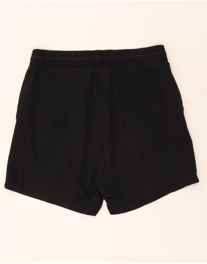 Jack & Jones Hombre Pantalones Cortos Deportivos Algodón Negro Mediano
