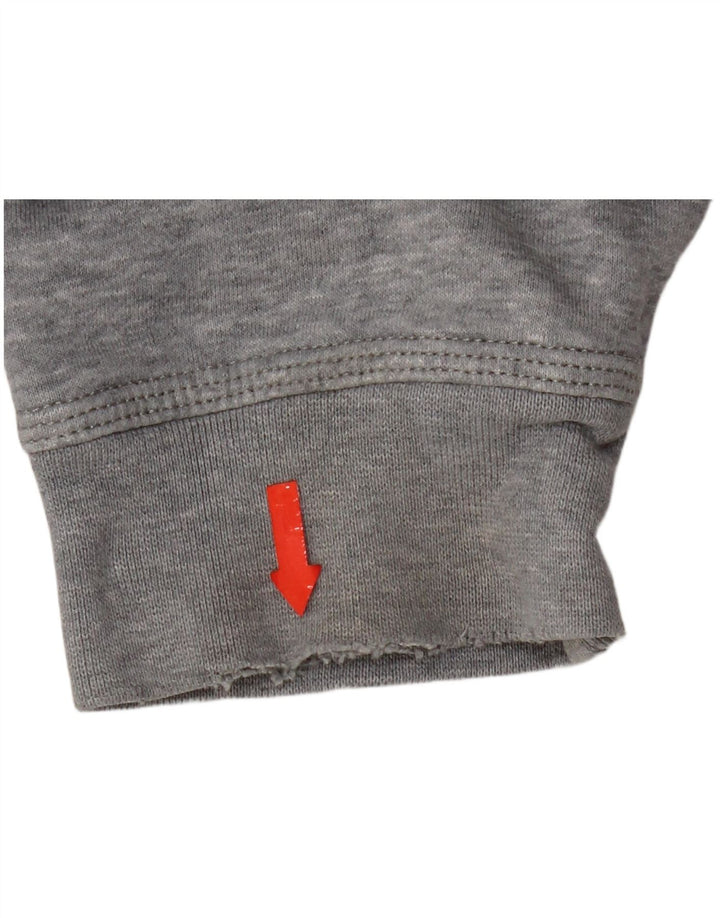 Nike - Sudadera con capucha y cremallera para hombre, talla 2XL, algodón gris