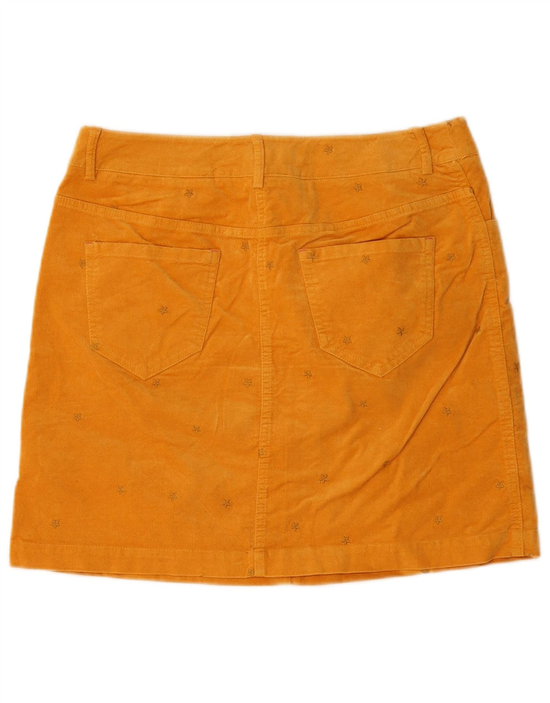 Minifalda con estampado abstracto para mujer de White Stuff UK 10 Small W30 Amarillo