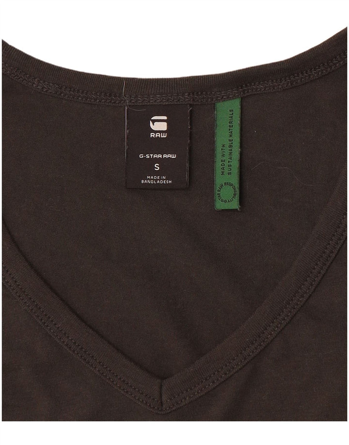 G-Star Camiseta para mujer Top UK 10 Small Grey