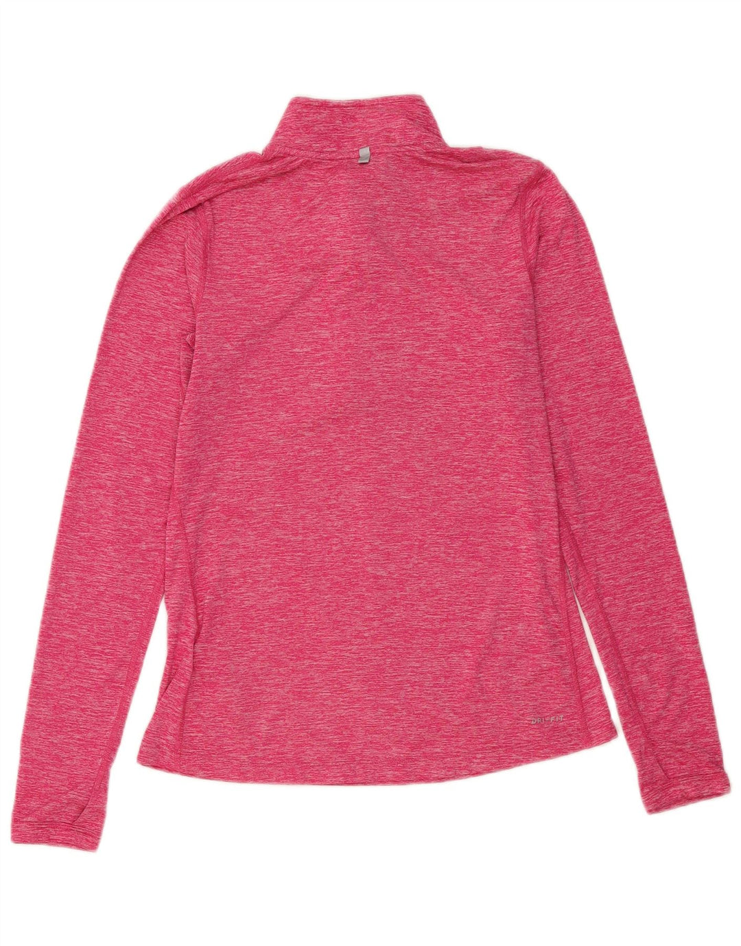 Nike - Chándal con cremallera y cuello para mujer, talla S, poliéster rosa
