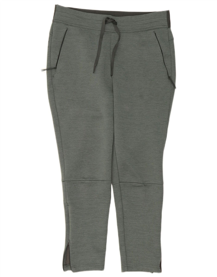 Adidas - Pantalones de chándal para mujer, talla 40, poliéster verde grande