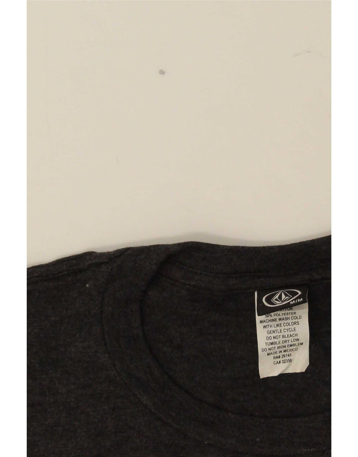 Camiseta Volcom Graphic para hombre Top de algodón gris medio